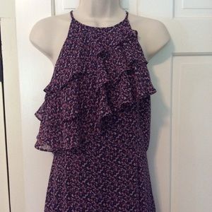 BCBG Maxi Dress Multi-color Floral Size 8